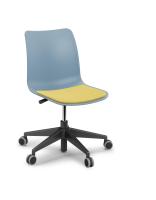 Кресло College SW на черной крестовине Cipro