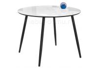 Стол Анселм черный / белый фото Стол Анселм черный / белый