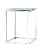 Журнальный стол 40*40 ТАУН серебро фото Журнальный стол 40*40 ТАУН серебро