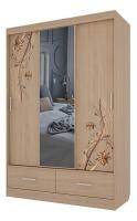 Виктория-1 Шкаф-купе (0.6)  Дуб сонома Виктория-1 Шкаф-купе (0.6)  Дуб сонома