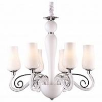 Подвесная люстра Arte Lamp Biancaneve A8110LM-6WH фото Подвесная люстра Arte Lamp Biancaneve A8110LM-6WH. Фото №1