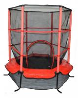 Батут AL-140 1400 мм, красный, черный