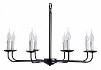 Подвесная люстра Arte Lamp Graff A1857LM-8BK фото Подвесная люстра Arte Lamp Graff A1857LM-8BK. Фото №1