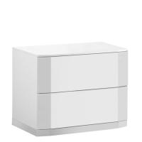 Тумба прикроватная DUPEN M-102 белая. Фото №1
