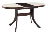 Стол  Марсель 120/80-КМ (овальный с иск.камнем) фото Стол  Марсель 120/80-КМ (овальный с иск.камнем). Фото №1