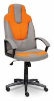 Компьютерное кресло NEO3 ткань, серый/оранжевый, С27/С23. Фото №1