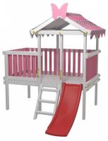 Комплекс игровой ДК6Р, розовый, серый