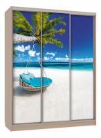 Бассо 7-600 77 (полки слева) дуб млечный фото Бассо 7-600 77 (полки слева) дуб млечный