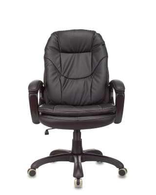 Кресло руководителя Бюрократ CH-868N черный эко.кожа крестовина пластик фото Кресло руководителя Бюрократ CH-868N черный эко.кожа крестовина пластик. Фото №4