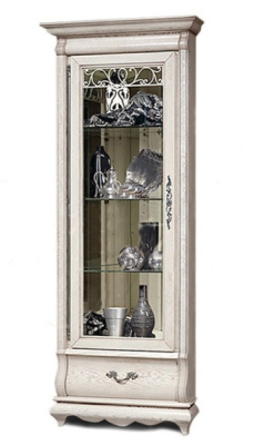 Шкаф Оскар с витриной ММ-210-01У/01 (угловой) фото Шкаф Оскар с витриной ММ-210-01У/01 (угловой). Фото №2