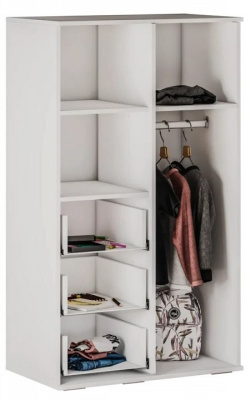 Тумба комбинированная Трио,белый. Фото №3