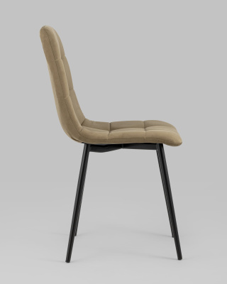 Стул Oliver велюр капучино. Фото