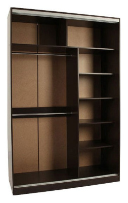 Гранд 1-600* (полки справа) венге фото Гранд 1-600* (полки справа) венге. Фото