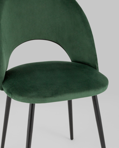 Стул Меган велюр зелёный. Фото №9