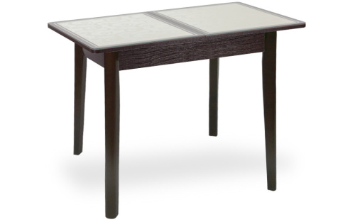 Стол Аспен фотопечать, ноги массив прямые. Фото №1