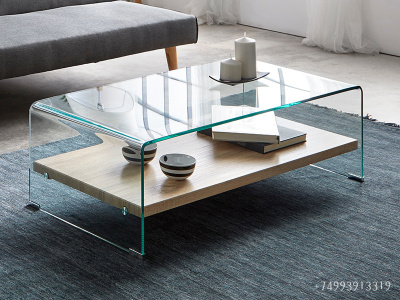 Журнальный стол DUPEN CT-225 Прозрачный. Фото №4