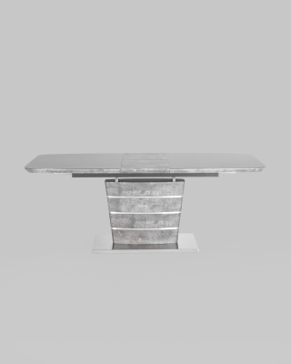 Стол обеденный Гамбург раскладной 160-200*90 серый. Фото