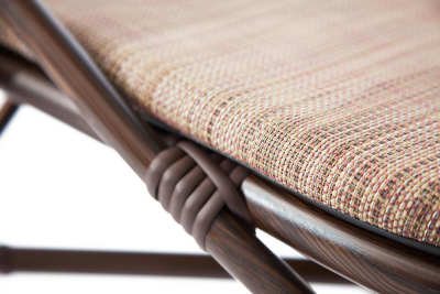 Кресло из полиротанга Milano mod. AD642003S-TXT. Фото