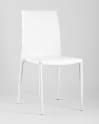 Стул ABNER экокожа белый. Фото №3