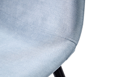 Барный стул 350B голубой/черный фото Барный стул 350B голубой/черный. Фото №5