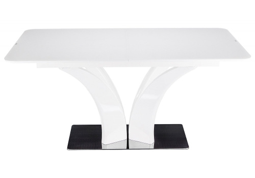 Стол стеклянный Horns 160 super white. Фото №4