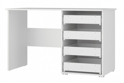 Стол письменный Квадро STL.322.07 W,белый фото Стол письменный Квадро STL.322.07 W,белый. Фото №4