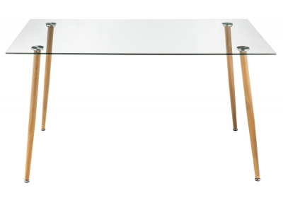 Стол стеклянный Rober wood. Фото №2