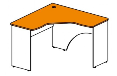 Стол угловой Силуэт. Фото №2