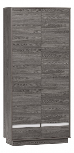 Шкаф для одежды НМ 011.19 Virginia Белый Скандинавский/Ясень Анкор темный. Фото №1