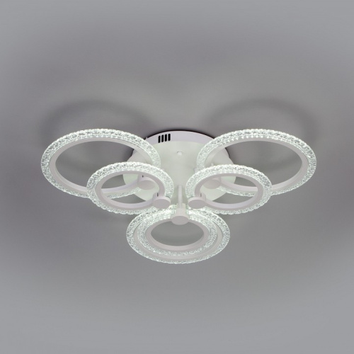 Потолочная люстра Eurosvet Wellen 90226/6 белый. Фото №2