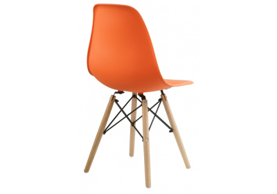 Стул деревянный Eames PC-015 orange. Фото №5
