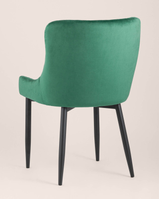 Стул Ститч велюр изумрудный фото Стул Ститч велюр изумрудный. Фото №5