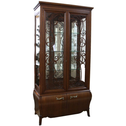 Шкаф с витриной Тэсоро ГМ 6352. Фото №1