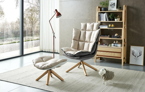 Банкетка DC-1565A(F) бежевый HE510-01B. Фото №7