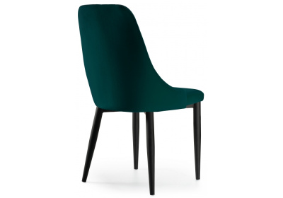 Стул Kora green / black. Фото