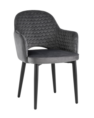 Стул Венера Хани велюр серый фото Стул Венера Хани велюр серый. Фото №2