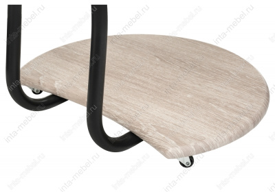 Журнальный стол Андромеда черный матовый / филадельфия грей. Фото