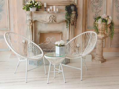 Комплект садовый  "Акапулько", цвет: белый. Фото №3