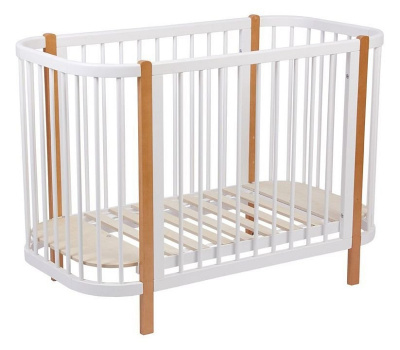 Кроватка Polini kids Simple 350, белый. Фото