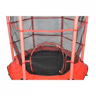 Батут AL-140 1400 мм, красный, черный. Фото