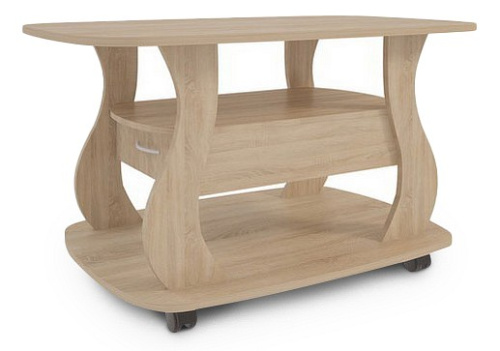 Стол журнальный Барон 3 Дуб сонома. Фото №1