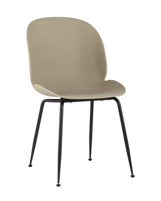 Стул Beetle пластик бежевый. Фото №2