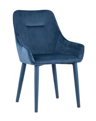 Стул Диана сине-зеленый ножки велюр фото Стул Диана сине-зеленый ножки велюр. Фото №2
