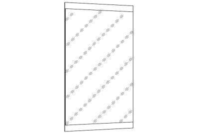 Зеркало НМ 011.91 Ясень Анкор темный фото Зеркало НМ 011.91 Ясень Анкор темный. Фото №2