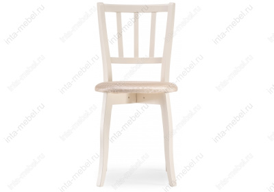 Стул деревянный Айра молочный / ромб. Фото
