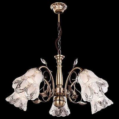 Подвесная люстра Eurosvet Orlando 30009/5 античная бронза. Фото №2