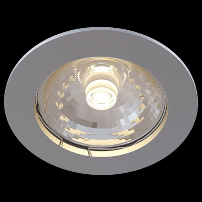 Встраиваемый светильник Maytoni Metal Modern DL009-2-01-CH фото Встраиваемый светильник Maytoni Metal Modern DL009-2-01-CH. Фото №2