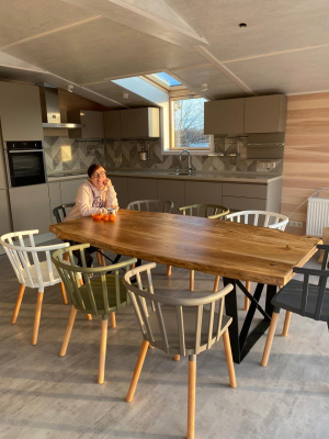 Стул Сен-Тропе черно-серый. Фото №4