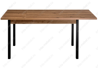 Стол деревянный Оригон дуб горный / черный матовый. Фото