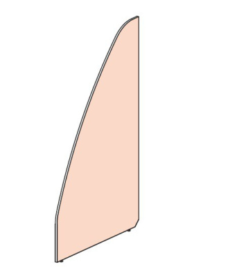 Боковина тумбы-ступеней Силуэт. Фото